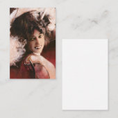 ACEOヴィンテージの魅力的な吸血鬼の女性名刺 名刺 (正面/裏面)