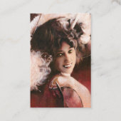 ACEOヴィンテージの魅力的な吸血鬼の女性名刺 名刺 (正面)