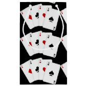 Acesのカー遊ドのタイル賭博小抱き枕 スモールペーパーバッグ (裏面)