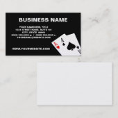 Aces名刺のペア 名刺 (正面/裏面)