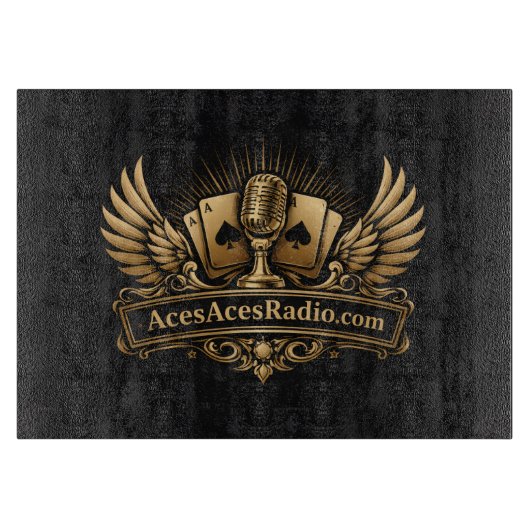 Aces Aces radio カッティングボード (正面)