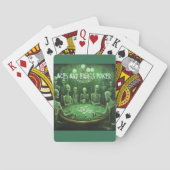 Aces and Eights Poker トランプ (裏面)