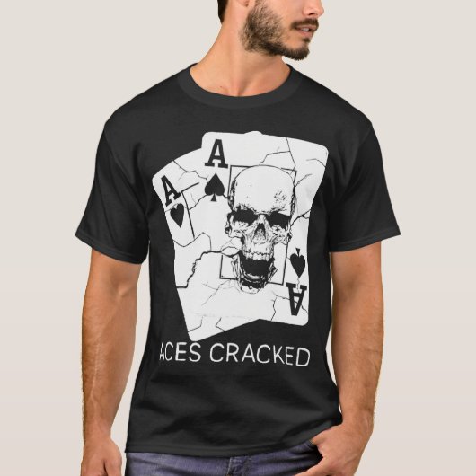 Aces Cracked Tシャツ (正面)