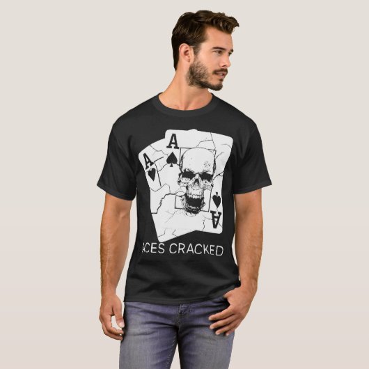 Aces Cracked Tシャツ (正面フル)