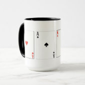 Aces High遊のカード マグカップ (正面左)
