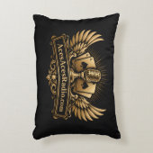 acesacesradio black and gold アクセントクッション (正面(垂直))