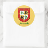 Acevadoファミリーシールドシール ラウンドシール (バッグ)