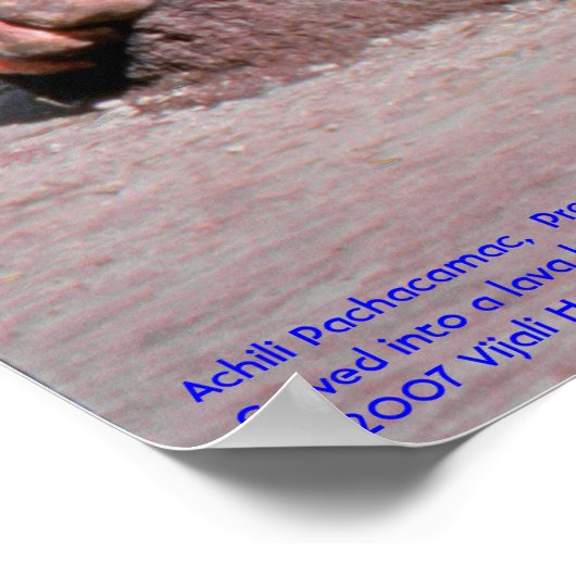 Achacamac/Poster ポスター (角)