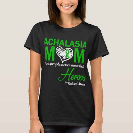 Achalasia Mom私は私の育て Tシャツ (正面)