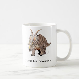 Achelousaurus -白亜の恐竜の広告宣伝 コーヒーマグカップ