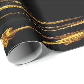 Achempong Abstract Art & Global Inspired Luxury G ラッピングペーパー (ロールコーナー)