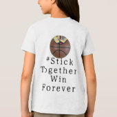 Achempong BB – ゲームオン;クラックする時間 トライブレンドTシャツ (裏面)