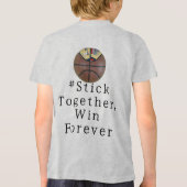 Achempong BB – ゲームオン;クラックする時間 トライブレンドTシャツ (裏面)