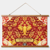 Achempong Customizable Home Decor: Personalized El 吊り下げ型タペストリー (正面)