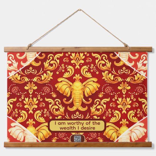 Achempong Customizable Home Decor: Personalized El 吊り下げ型タペストリー (正面)