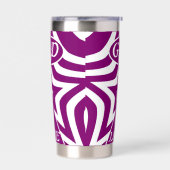 Achempong God Is Love Star Deep Purple  保温保冷タンブラー (左面)