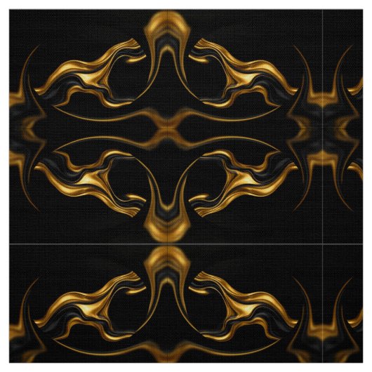 Achempong Opulent Swirl Polyester Poplin Decor Fab ファブリック (見本)