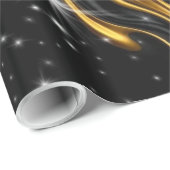 Achempong Signature: Premium Liquid Gold Pattern W ラッピングペーパー (ロールコーナー)