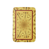 Achempong: The Gilded Zenith Opulent Swirl Crimson バスマット (正面縦)