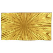 Achempong: The Gilded Zenith Opulent Swirl Liquid  枕カバー (正面左)