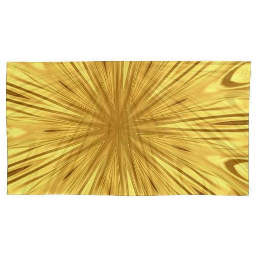 Achempong: The Gilded Zenith Opulent Swirl Liquid 枕カバー (正面左)