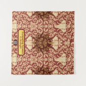 Achempong Trumpeting Forward: A Timeless Statement タペストリー (正面(横))