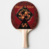 Achempong Zazzle: Passionate Swirl High-Performanc 卓球ラケット (正面)