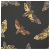 AcherontiaのLachesis -死ヘッドHawkmoth ファブリック (見本)