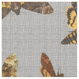 AcherontiaのLachesis -死ヘッドHawkmoth ファブリック