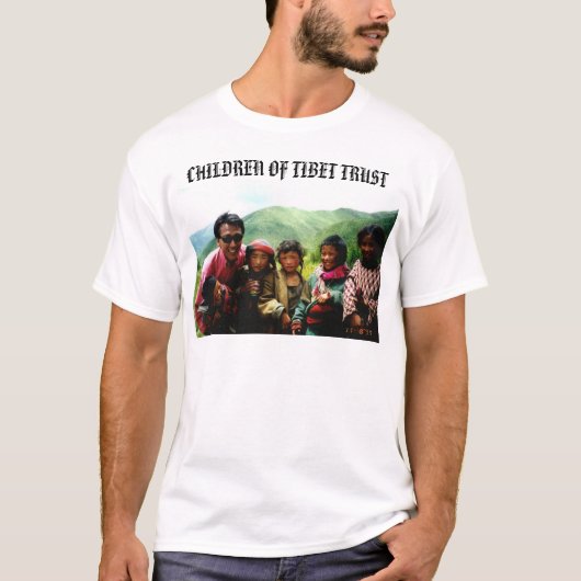 achi&kids3のチベットの信頼の子供 tシャツ (正面)