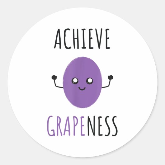 Achieve Gness - Kawaii Style G ラウンドシール (正面)