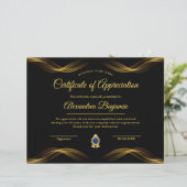 Achievement Appreciate Certificate (スタンド正面)