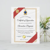 Achievement Appreciate Certificate (スタンド正面)