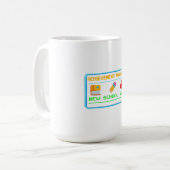 Achievement Unlocked: New School Year | Retro Game コーヒーマグカップ (正面左)