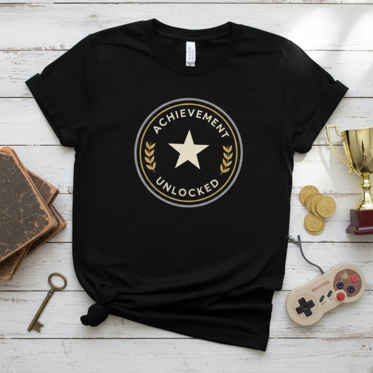Achievement Unlocked Tシャツ