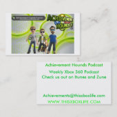 Achievementhounds 名刺 (正面/裏面)