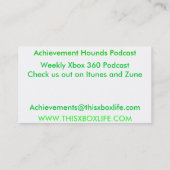 Achievementhounds 名刺 (裏面)