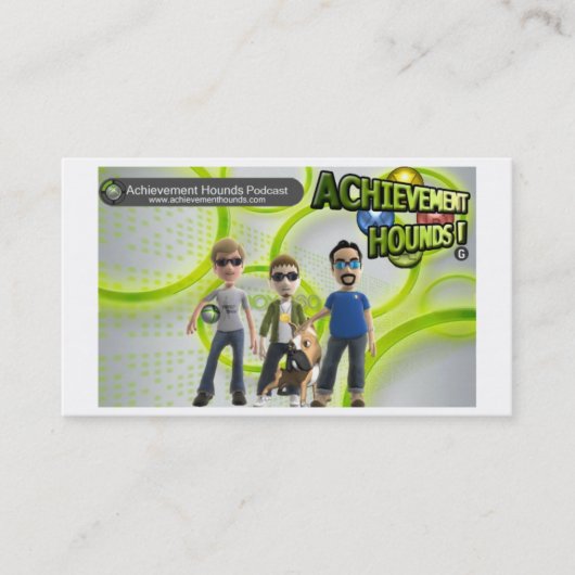 Achievementhounds 名刺 (正面)