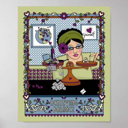 Achieving Balance_A_8x10ポスター ポスター (正面)