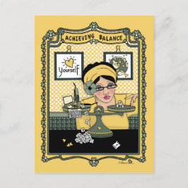 Achieving Balance_C_ポストカード ポストカード
