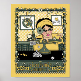 Achieving Balance_C_8x10ポスター ポスター