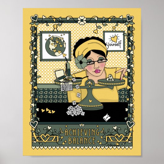 Achieving Balance_C_8x10ポスター ポスター (正面)