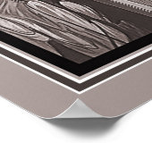 Achille Mauzan Vintage Radio Ad ポスター (角)