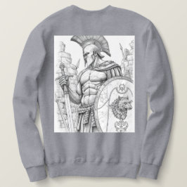 Achilles Greek Hero Warrior Sketch Art Hoodie スウェットシャツ