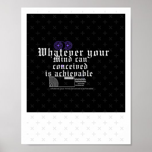 Achiveステッカーを考える ポスター (正面)