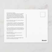 Achlys Shadow Work Goddess Postcard ポストカード (裏面)