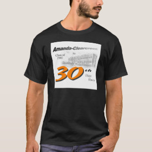 ACHS第30の同窓会のロゴ Tシャツ
