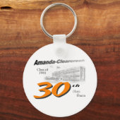 ACHS 30thクラスの懇親会ロゴ キーホルダー (正面)