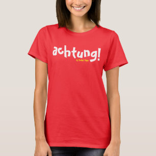 ACHTUNG! 動的叫びのティー Tシャツ