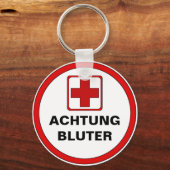 Achtung – BLUTER キーホルダー (正面)